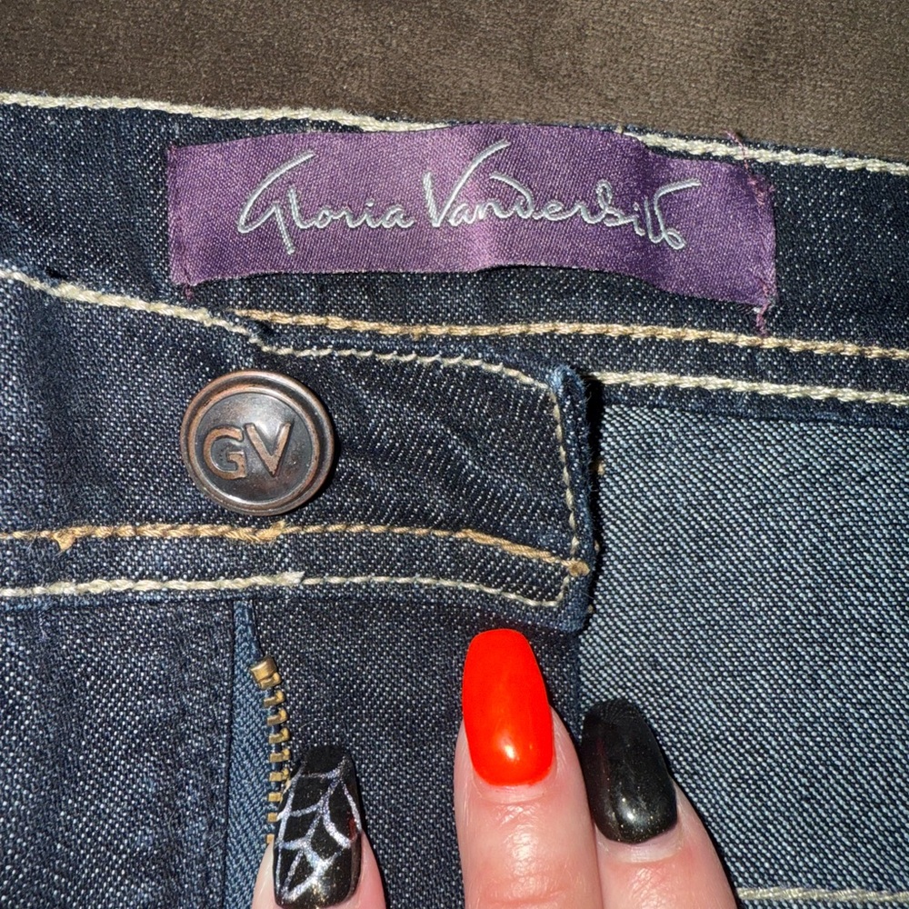 Gloria Vanderbilt Dark Blue Women's Jeans
